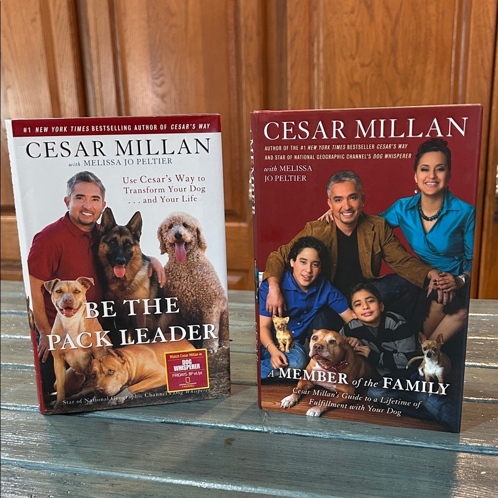 Cesar Millan (The Dog Whisper) Dog Training Book Set Qty 2